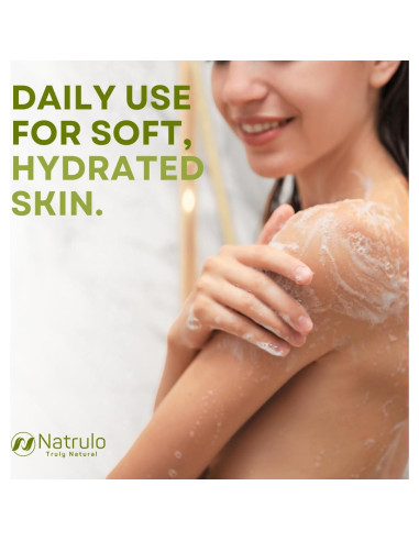 Barra de Jabón Exfoliante Natural Natrulo - Hierba Limón 117g