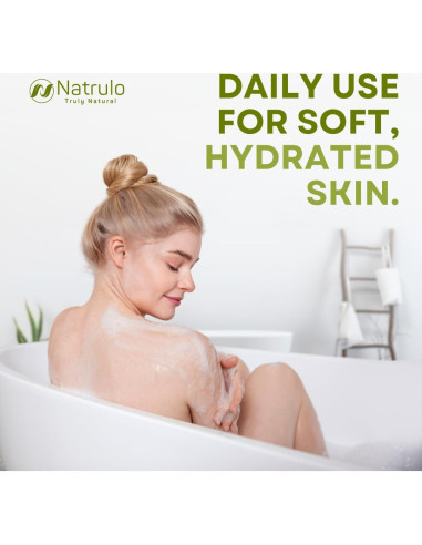 Barra de Jabón Exfoliante Natural Natrulo - Hierba Limón 117g