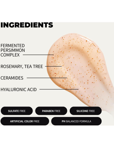 Jabón Corporal Natuzen de Caqui 500g - Desodorante Natural pH Equilibrado