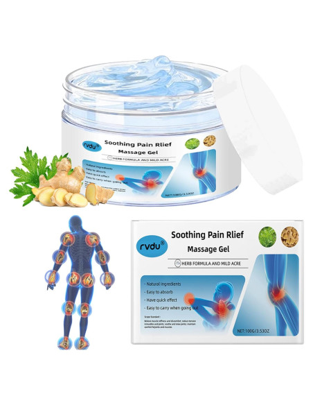 Gel de Masaje Articulaciones Buiitl con Jengibre y Artemisia 132g