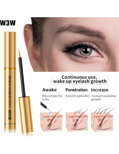 Suero para Pestañas y Cejas Yulinlon - Crecimiento Rápido 2025