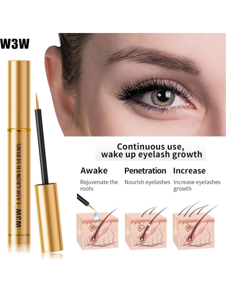 Suero para Pestañas y Cejas Yulinlon - Crecimiento Rápido 2025