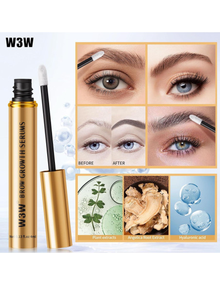 Suero para Pestañas y Cejas Yulinlon - Crecimiento Rápido 2025