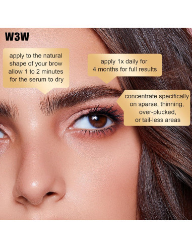 Suero para Pestañas y Cejas Yulinlon - Crecimiento Rápido 2025