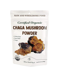 Polvo de Hongo Chaga Orgánico Cherie Sweet Heart 99.22 g
