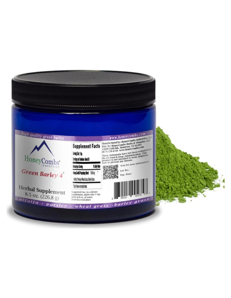 Cebada Verde 4 HoneyCombs - Suplemento en Polvo 240g