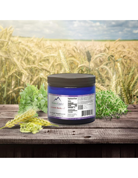 Cebada Verde 4 HoneyCombs - Suplemento en Polvo 240g