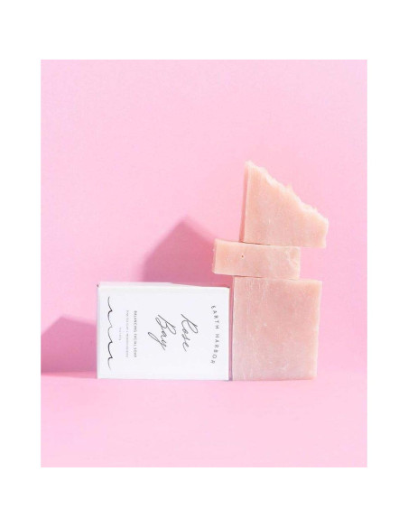Jabón Facial Equilibrante Earth Harbor ROSE BAY 108g