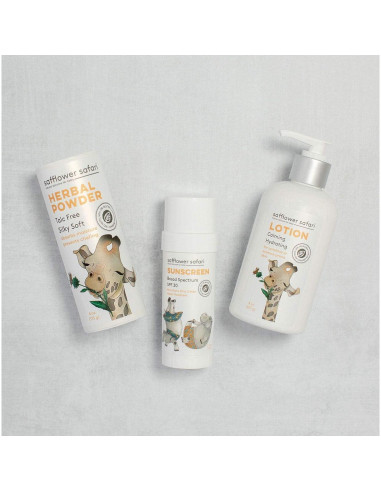 Polvo para Bebés Herbal Safflower Safari - Orgánico 113g