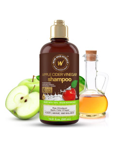Champú de Vinagre de Manzana WOW Skin Science 450ml - Anticaspa y Crecimiento del Cabello