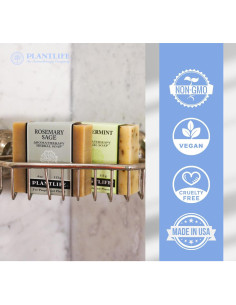 Jabón de Barra Hidratante Plantlife - Hierba Limón 113g (Paquete de 2) 2