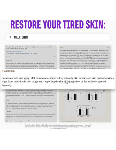 Crema Hidratante Facial Maxclinic Time Return con Melatonina 25g