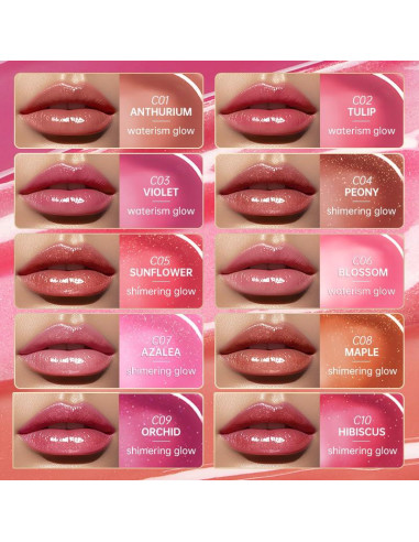 Bálsamo Labial Brillante CATKIN C08 MAPLE Ultra Hidratante 32g