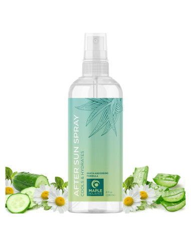 Spray Calmante Aloe Vera Maple Holistics 236 ml Hidratante