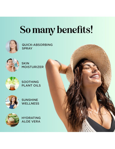 Spray Calmante Aloe Vera Maple Holistics 236 ml Hidratante