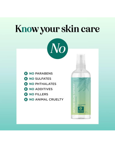 Spray Calmante Aloe Vera Maple Holistics 236 ml Hidratante