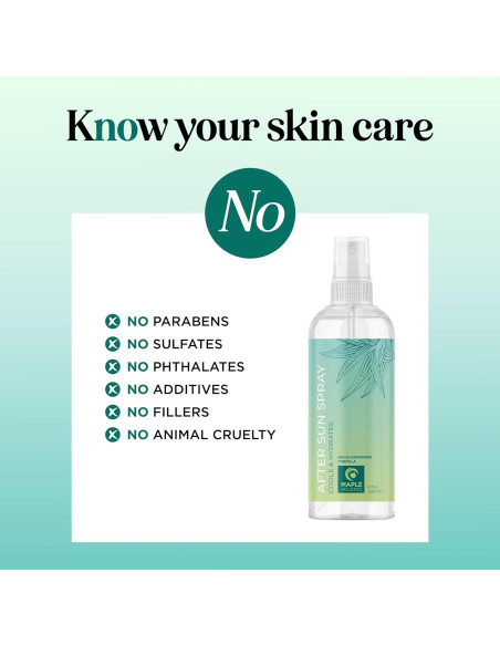 Spray Calmante Aloe Vera Maple Holistics 236 ml Hidratante