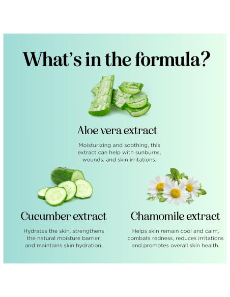 Spray Calmante Aloe Vera Maple Holistics 236 ml Hidratante