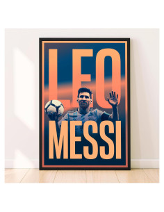Póster de Fútbol Messi 61x91.4 cm - Arte de Pared para Niños