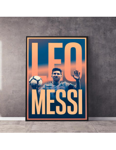 Póster de Fútbol Messi 61x91.4 cm - Arte de Pared para Niños 2