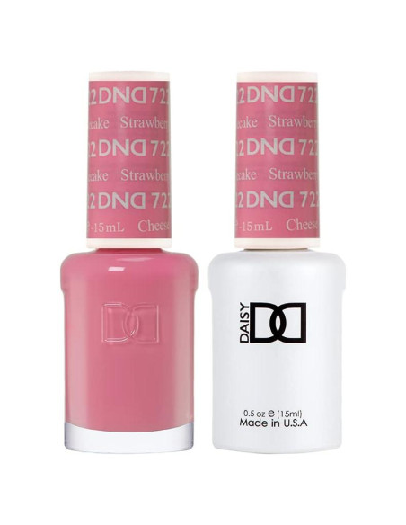 Conjunto de Esmalte en Gel DND Rosa 15 ml UV/LED y Secado al Aire