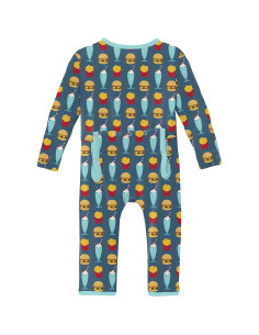 Mono KicKee para Bebé 3-6 Meses Cremallera Suave UPF 50+ 2