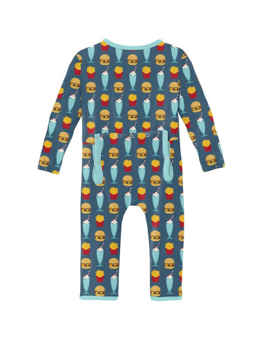 Mono KicKee para Bebé 3-6 Meses Cremallera Suave UPF 50+