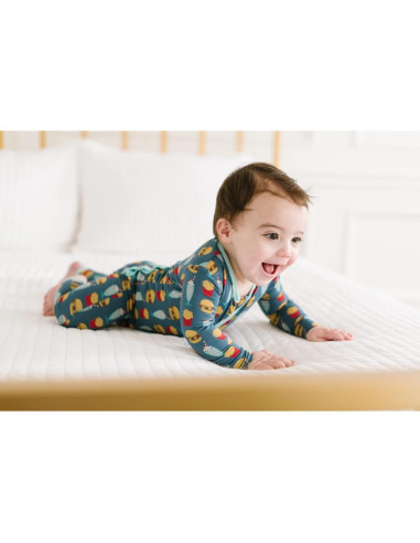 Mono KicKee para Bebé 3-6 Meses Cremallera Suave UPF 50+