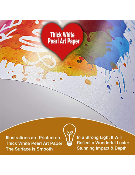 Conjunto de 6 Pósters Motivacionales de Fútbol para Niños - 20.32x25.4 cm