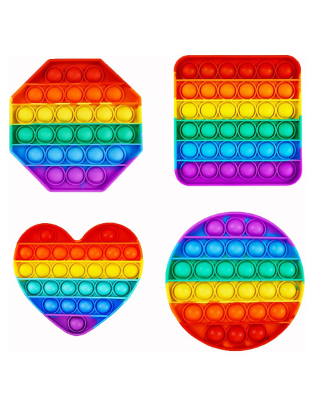 Set de Juguetes Antiestrés 4 Pcs Kapibarasensei Multicolor Set de Juguetes Antiestrés 4 Pcs Kapibarasensei Multicolor