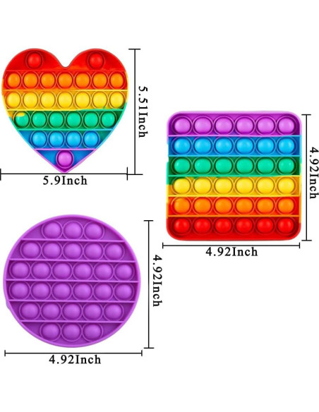 Set de Juguetes Antiestrés 4 Pcs Kapibarasensei Multicolor Set de Juguetes Antiestrés 4 Pcs Kapibarasensei Multicolor