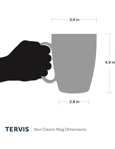 Vaso de Viaje Aislado Tervis 16oz Inter Miami CF Doble Pared