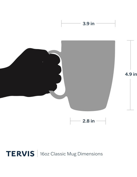 Vaso de Viaje Aislado Tervis 16oz Inter Miami CF Doble Pared