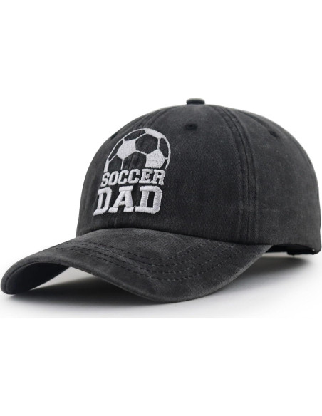 Gorras de Fútbol para Papá y Mamá 100% Algodón - 2 PCS