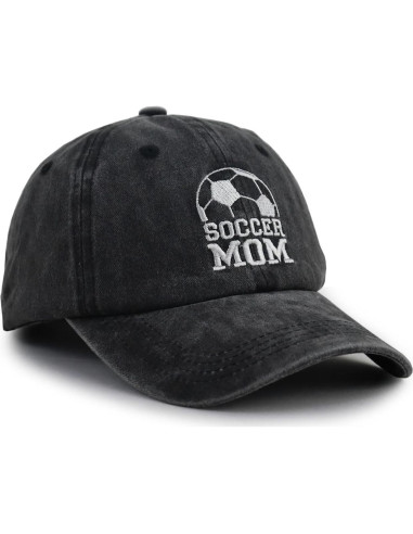 Gorras de Fútbol para Papá y Mamá 100% Algodón - 2 PCS