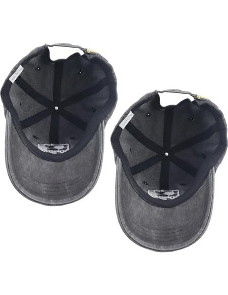 Gorras de Fútbol para Papá y Mamá 100% Algodón - 2 PCS
