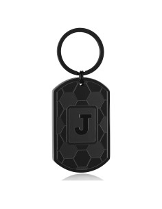 Llavero de Fútbol Personalizado para Hombres - Acero Inoxidable