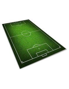 Alfombra Infantil de Fútbol ZFHNYJWKL 80x120 cm Antideslizante