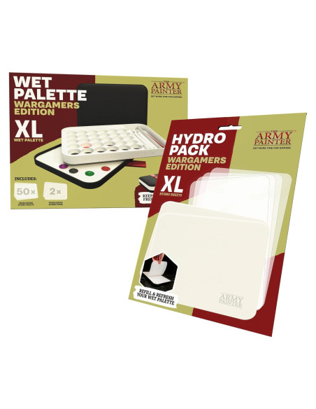 Paleta Húmeda XL The Army Painter Wargamers 27.5x19.8cm