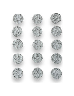 Bases de Desierto Agrietadas Tofer's Miniatures 32 mm (x15)