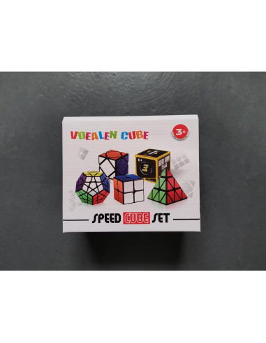 Conjunto de Cubos de Velocidad Vdealen - 5 Piezas 2x2 3x3