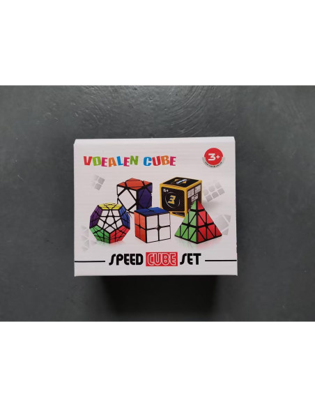 Conjunto de Cubos de Velocidad Vdealen - 5 Piezas 2x2 3x3