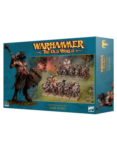 Warhammer El Viejo Mundo - Rebaño de Gors 30 Miniaturas