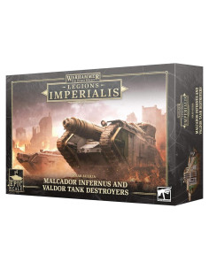 Tanques Malcador Infernus y Valdor - Warhammer Legiones Imperialis