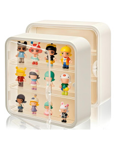 Caja de Exhibición AVLA para Figuras 3 Niveles 30x30 cm