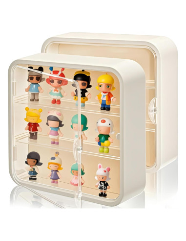 Caja de Exhibición AVLA para Figuras 3 Niveles 30x30 cm