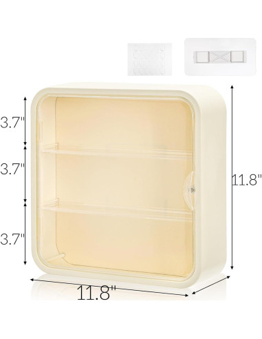 Caja de Exhibición AVLA para Figuras 3 Niveles 30x30 cm