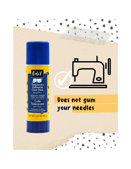 Adhesivo Temporal para Tela en Barra Odif 505 36 g - Sin Residuo