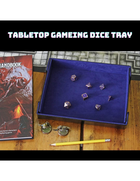 Bandeja de Dados Plegable Forged Dice Co. 24.13x18.42cm