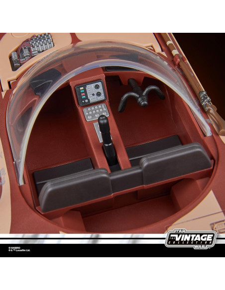 Vehículo Landspeeder con Figura de Luke Skywalker 9.5 cm - Star Wars